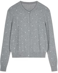 JNBY - Polka-Dot Cardigan - Lyst
