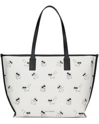 KARL LAGERFELD - Sac Cabas Ikon Choupette - Lyst