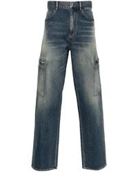 Givenchy - Medium Straight Leg Denim Trousers - Lyst
