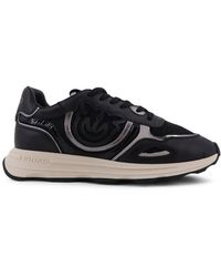 Pinko - Logo-Appliqué Sneakers - Lyst