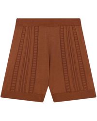 Donde Esteban - Guayabera Knitted Shorts - Lyst