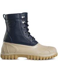 Diemme - Antra Leather Lace-Up Combat Boots - Lyst