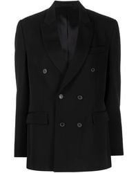 Wardrobe NYC - Double-Breasted Wool Blazer - Lyst