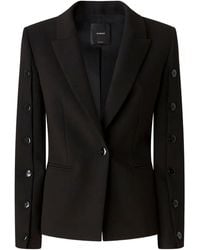 Pinko - "Garuta Double Canvas Blazer - Lyst