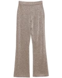 Missoni - Metallic-Effect Trousers - Lyst