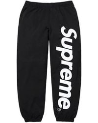 Supreme - Trainingsbroek Met Satijnen Applicatie - Lyst
