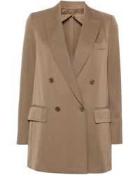 Max Mara - Blazer Met Dubbele Rij Knopen - Lyst