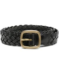 Anderson's - Braided Leather Belt - Lyst