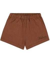 Sporty & Rich - Soho Disco Elasticated Waist Shorts - Lyst