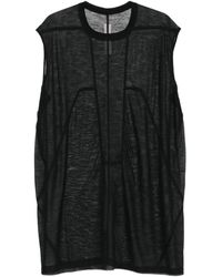 Rick Owens - Sleeveless Tank Top - Lyst