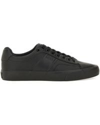 BOSS - Lace-Up Panelled Sneakers - Lyst
