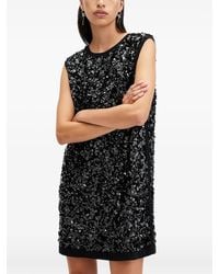 AllSaints - Abito Smanicato Con Paillettes - Lyst