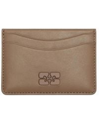 Ganni - Bou Logo Cardholder Wallet - Lyst
