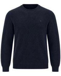 Calvin Klein - Textured-Knit Sweater - Lyst