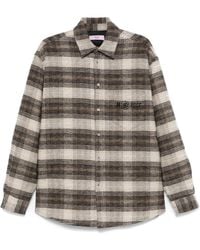 Martine Rose - Check-Pattern Overshirt - Lyst