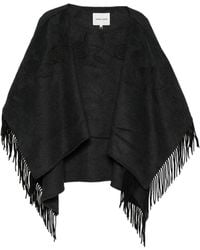 Antik Batik - Willow Embroidered Fringe-Trim Poncho - Lyst