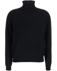 SOLOCASCMIR - Roll-Neck Knitted Sweater - Lyst