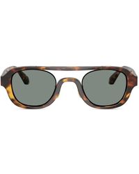 Giorgio Armani - Pilot-Frame Sunglasses - Lyst