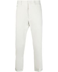 Low Brand - Mid-rise Tapered Trousers - Lyst