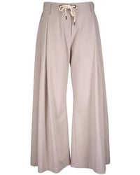 Brunello Cucinelli - Drawstring Trousers - Lyst