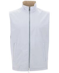 Paul & Shark - Chaleco Reversible Con Cremallera - Lyst
