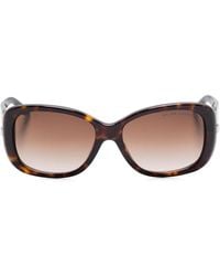 Ralph Lauren - Sonnenbrille Mit Ovalem Gestell - Lyst