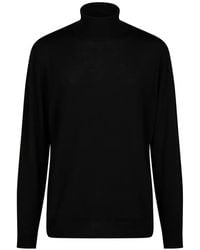 Canali - Roll-Neck Knitted Sweater - Lyst