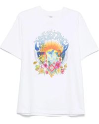 CASABLANCA - Surf Trip T-Shirt - Lyst