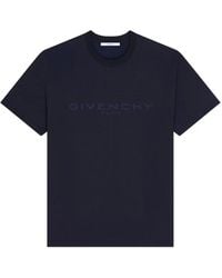 Givenchy - Logo-Embroidered T-Shirt - Lyst