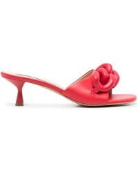 Stella McCartney - Chain Link-Detail Sandals - Lyst