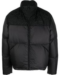 Versace - Gefütterte Jacke Mit Reißverschluss - Lyst