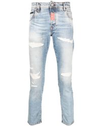 Philipp Plein - Skinny-Jeans im Distressed-Look - Lyst