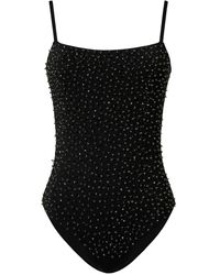 Twinset - Embroidered Swimsuit - Lyst