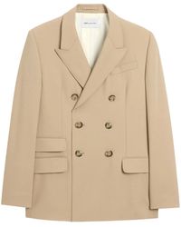 Ami Paris - Double-Breasted Wool Jacket - Lyst