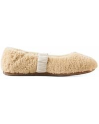 Bogner - Vienna Shearling Ballet Flats - Lyst