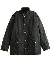 Barbour - Prestbury Waxed-Cotton Funnel-Neck Jacket - Lyst