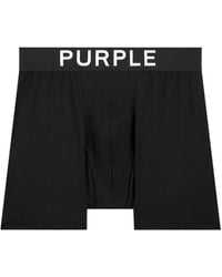 Purple Brand - Boxershorts mit Logo-Print - Lyst