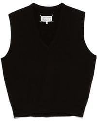 Maison Margiela - Virgin Wool Vest - Lyst