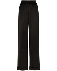 Dolce & Gabbana - Pantaloni Con Vita Elasticizzata - Lyst