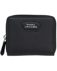 Marc Jacobs - The Slim Compact Leren Portemonnee - Lyst