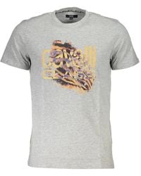 Roberto Cavalli - Animal-Print Logo T-Shirt - Lyst