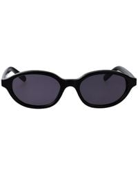 Maison Margiela - Oval-Frame Sunglasses - Lyst