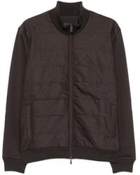 Fay - Quilted Zip-Up Jacket - Lyst