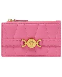 Versace - Medusa '95 Gewatteerde Portemonnee - Lyst