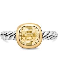 David Yurman - Dy Mercer Ring Met Gekleurde Steen - Lyst