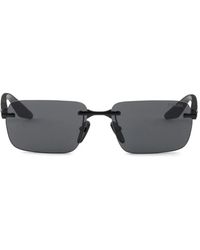 Prada Linea Rossa - Rectangle-Frame Sunglasses - Lyst