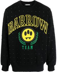 Barrow - Logo-print Cotton Sweatshirt - Lyst