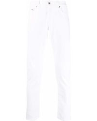 Dondup - High-Rise Slim Fit Jeans - Lyst