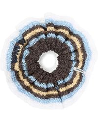 Miu Miu - Striped Scrunchie - Lyst