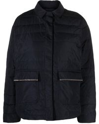 Fabiana Filippi - Down-filled Quilted Jacket - Lyst